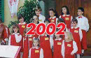Piccolo Coro Melograno - foto anno 2002